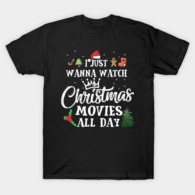 Christmas Movie T-Shirt by HouldingAlastairss